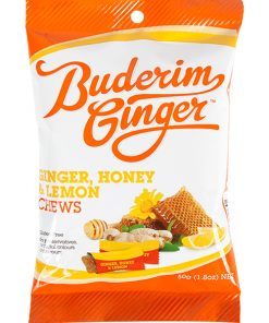 Buderim Ginger Honey Ginger Lemon Chews Copy