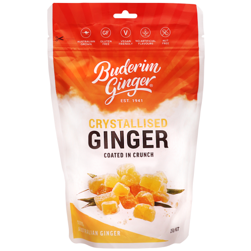 Crystallised Ginger 250g