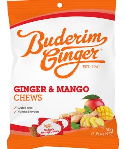 Buderim Ginger Manago Chews 50g 1