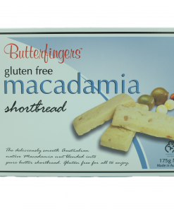 Product Macadamia Shortbread Gf01