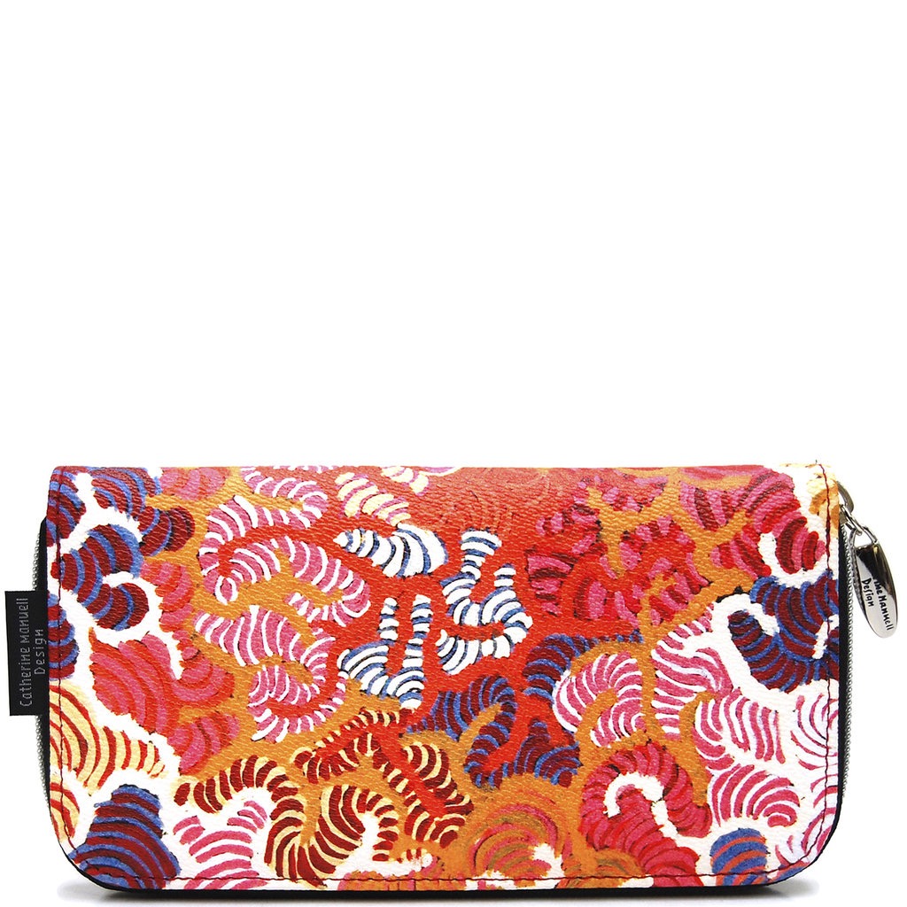 Curved Zip Wallet - Tali Sanhills - Buderim Ginger Shop