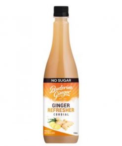 No Sugar Ginger Cordial